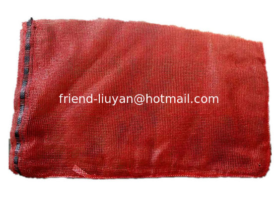 Woven PP Mesh Bag Onion Packing Mesh Bag Vegetable Bag Drawstring Woven Mesh Sacks