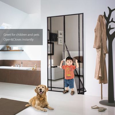 Factory Wholesale Magnetic Mosquito Net Door Insect Net Door Automatic Closing Mesh Kitchen Door Screen Anti Bugs
