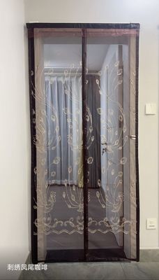 Wholesale! Magnetic Mesh Door Curtain Net Door Curtains Magic Mesh Home Door Curtain Anti Mosquitos Door